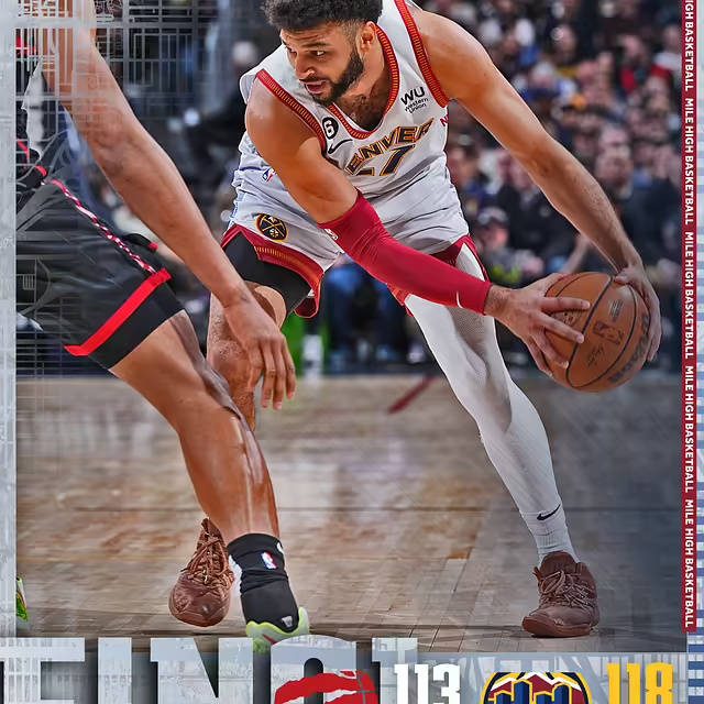 Raptors pierden ante Nuggets 113-118